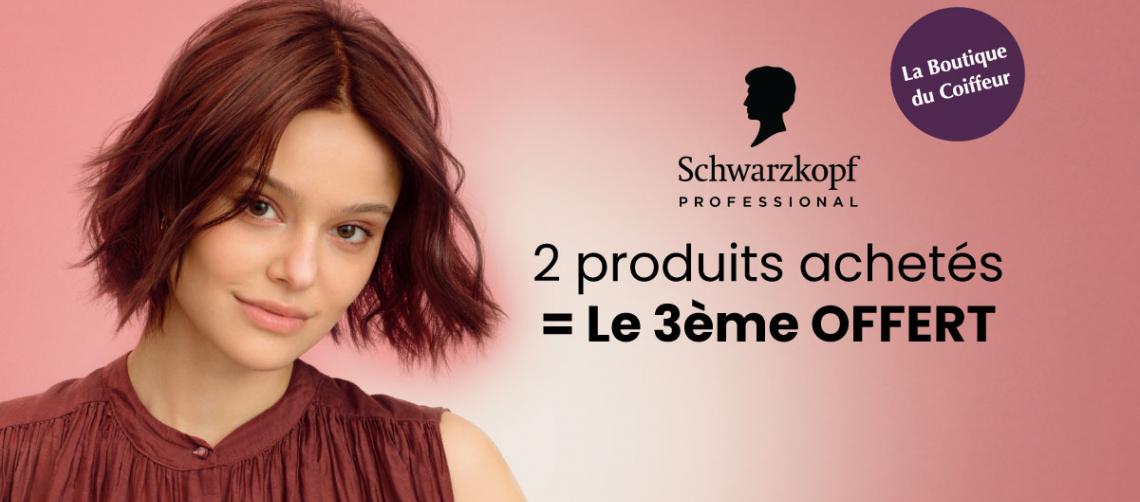 Offre Schwarzkopf à La Boutique du Coiffeur