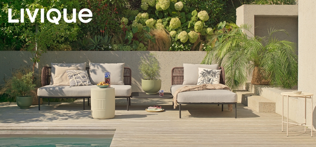 30 à 50% sur l'assortiment jardin chez Livique