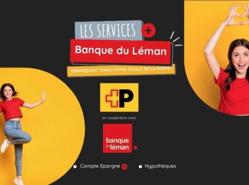 Les services + Banque du Léman