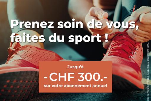 PRENEZ SOIN DE VOUS, FAITES DU SPORT !