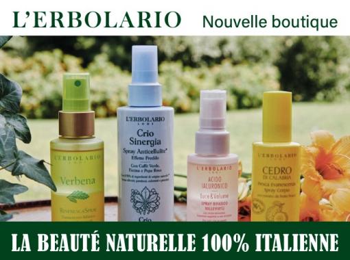 Ouverture l'Erbolario