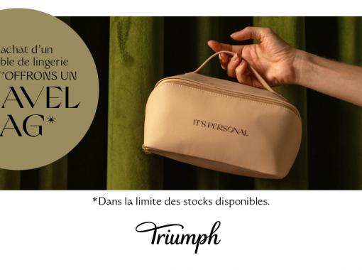 Travel Bag offert chez Triumph*