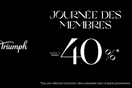 Member Days chez Triumph